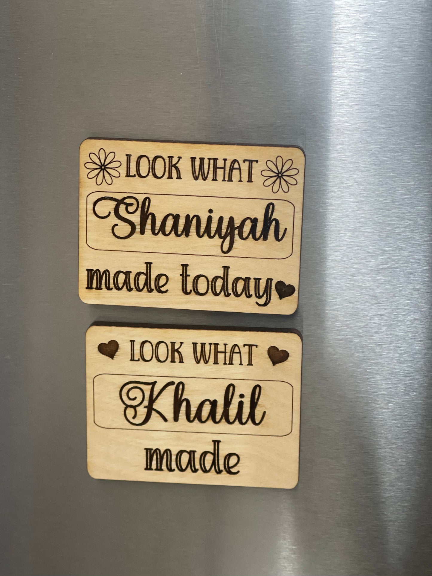 Look What I made (refrigerator magnet)